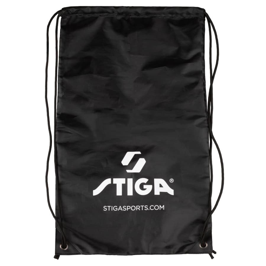 Racket Drawstring Bag Black